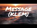 Message KLEM Parole