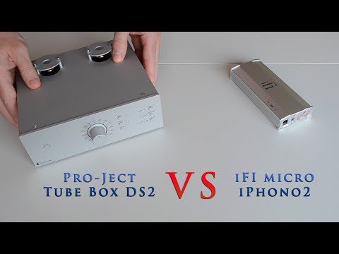 Phono stage comparison: Pro-Ject Tube Box DS2 vs. iFI micro iPhono2