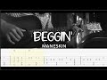 Maneskin - Beggin' - Fingerstyle Guitar Cover | Tab