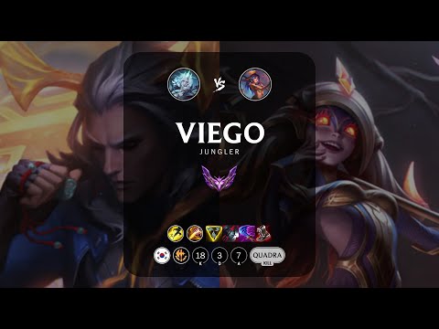 Viego Jungle vs Lillia - KR Master Patch 13.15