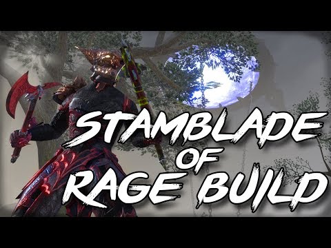 "Stamblade of RAGE" - 30k PVE STAMINA NIGHTBLADE BUILD! (ESO: Horns of the Reach Stamblade Build)