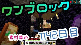 【１１４２日目】ワンブロックでハードコアな世界を生き残る