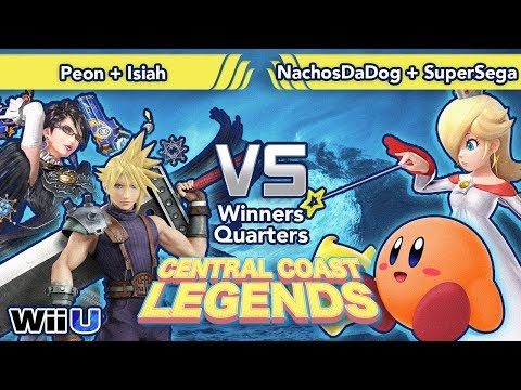 CenCoast Legends - Peon & Isiah Vs. NachosDaDog & SuperSega - Doubles - Smash Wii U
