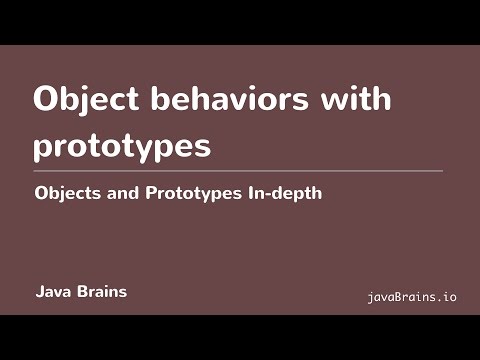 Objects and Prototypes In-depth 14 - Object behaviors using prototypes