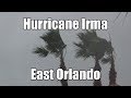 Hurricane Irma - East Orlando Suburb Footage