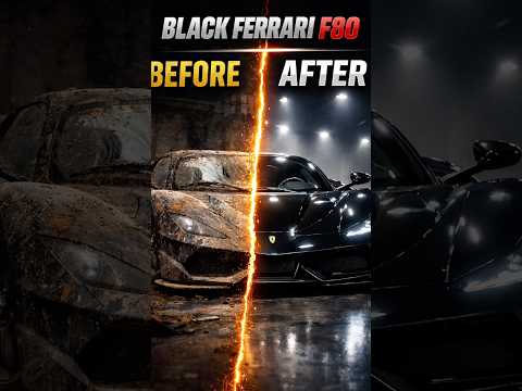 Thumbnail for Restoration of FERRARI F80 #carrestoration #enginerebuild #luxurycars by Ferrari F80
