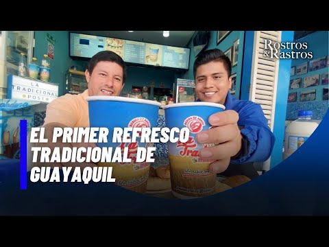 La tradicional Resbaladera, el refresco con bizcocho que perdura en Guayaquil