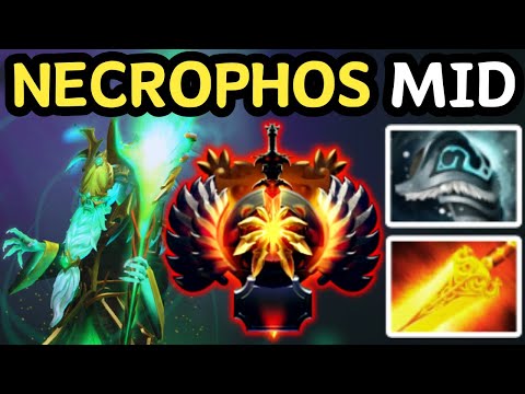 🔥 THIS IS HOW TO PLAY NECROPHOS MID WITH ABSOLUTE CONTROL | DOTA 2 🔥