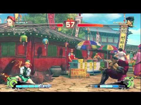 SSF4: KIRITAMPOPO (Cammy) VS lsy (Dictator)
