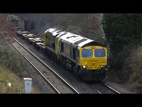 Freightliner Class 66 & 70 No's. 66591 & 70011 on 6E53 Crewe B.H - Hunslet Yard on 01.03.20 - HD
