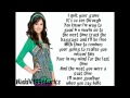Selena Gomez & The Scene - Sick Of You (Lyrics ...