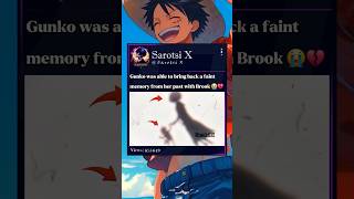 Gunko bring back a faint memory from her past with Brook🥺 episode 1177 #brook #gunko #onepiece