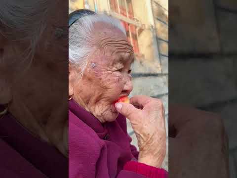 This Grandma Loved Eating Strawberries 🍓