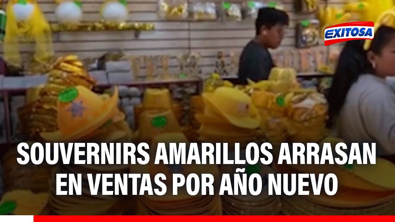 🔴🔵 Arequipa: Diferentes souvenirs son los más solicitados previo a recibir el Año Nuevo
