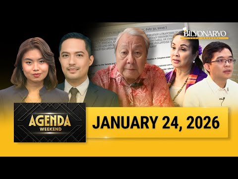 Agenda Weekend | January 24, 2026