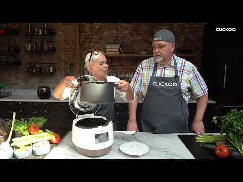 Cuckoo Electronics Gruzdintuvė - Ryžių Viryklė Cuckoo CMC-QSB501S 5000ml 8-in-1 Nerūdijančio Plieno Balta Varis video