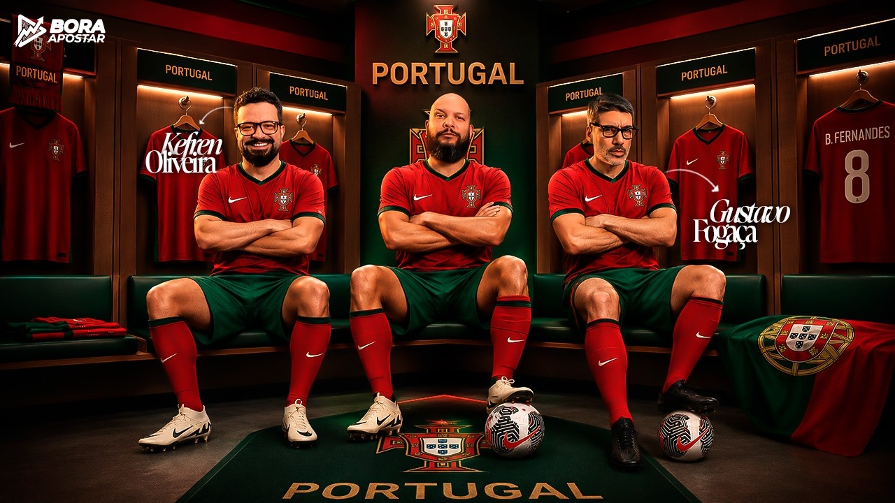 PORTUGAL E INGLATERRA ESTREIAM HOJE, O QUE PODEMOS ESPERAR? - BORA APOSTAR EP. 036 - 16/06/26