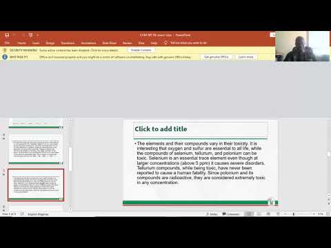 CHM 205 7th zoom class