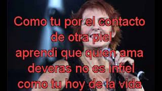 lupita dalesio como tu -con letra.