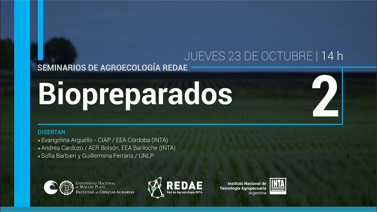 Seminarios de agroecología REDAE 2025 - Biopreparados