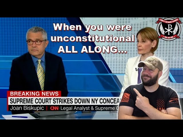 The moment CNN realizes Gun Control won't be the same and they've been UNCONSTITUTIONAL all along...