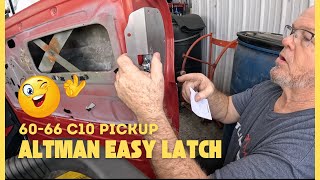 Download lagu INSTALL A ALTMAN EASY LATCH KIT IN A 62 C10 TRUCK, 60-66 IS VERY SIMILAR mp3