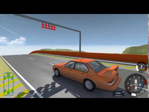 BeamNG.Drive - Car Jump Arena - Preview 5 - Improved Starting Lights