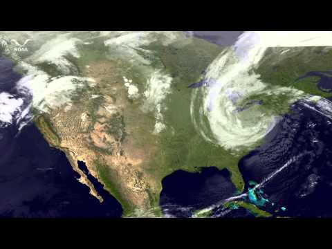 GOES East Sandy 2012 10 31