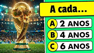 Você manja mesmo da COPA DO MUNDO 2026...? 🤔🌎🏆 Quiz de Futebol 2026