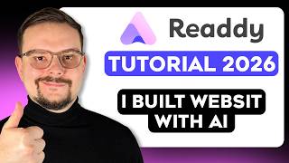 Readdy AIチュートリアル - 2026 | AI Builderを使ったウェブサイト構築方法(ゼロから公開まで)