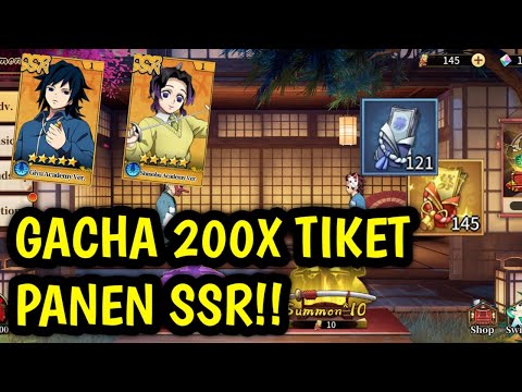 GACHA 200X TIKET! PERTAMA KALI DAPET GIYU DARI GACHA - Blade of Pillar