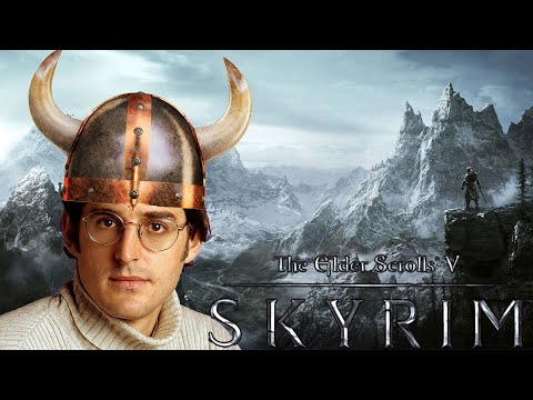 SKYRIM ON STEROIDS WITH LOUIS THEROUX