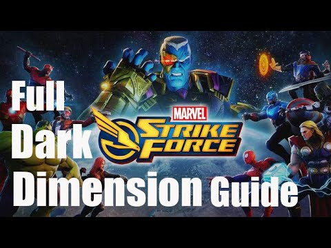 Full Dark Dimension Guide - MSF - Marvel Strike Force