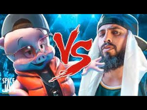 Gaguinho Vs  Mussoumano   Batalha Cartoon Space Jam #SpaceJamUmNovoLegado