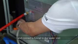 How to add antifreeze into RV tankless water heater | Fogatti RV Tankless Water Heater Operations