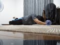 片足アブローラー100回(右50回、左50回) One Leg 100 Ab Wheel