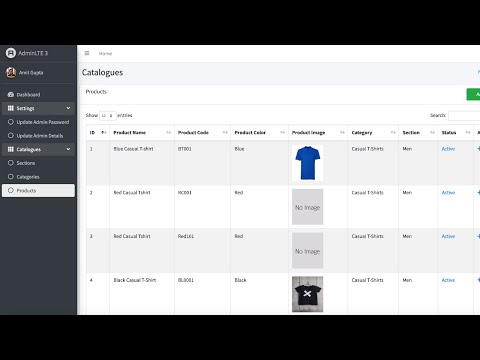172 Make E com Website in Laravel 6 | Export Products Excel with Headings | Maatwebsite 3 1