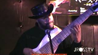James Ross @ AL Caldwell - (11 String Midi Bass Solo) - AWESOME!!! - www.Jross-tv.com