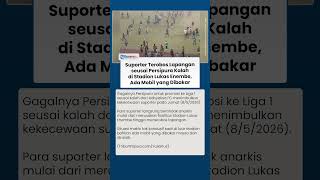 Persipura Gagal Promosi ke Liga 1 seusai Dikalahkan Adhyaksa FC, Suporter Bertindak Anarkis