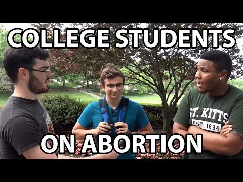 Asking College Students About Abortion | Views on Alabama Abortion Law Video