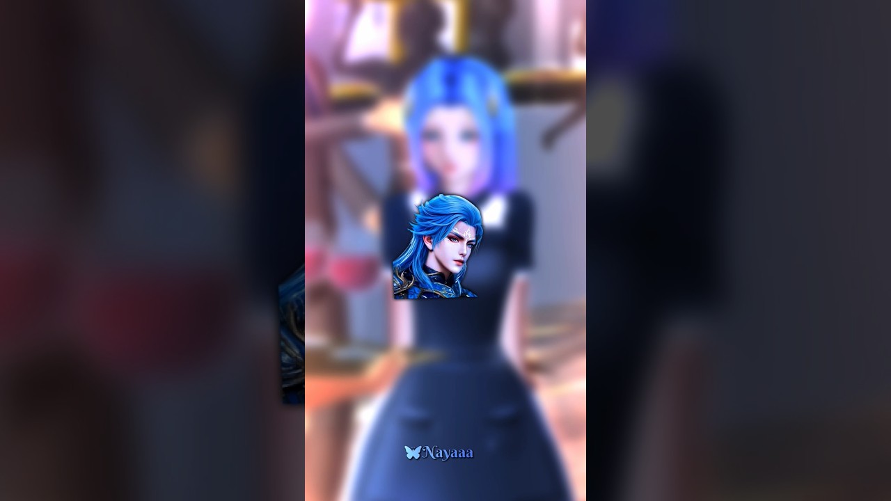 yg rambut biru ckep.  || #sakura#sakuraschoolsimulator#sss#trending#lewatberanda