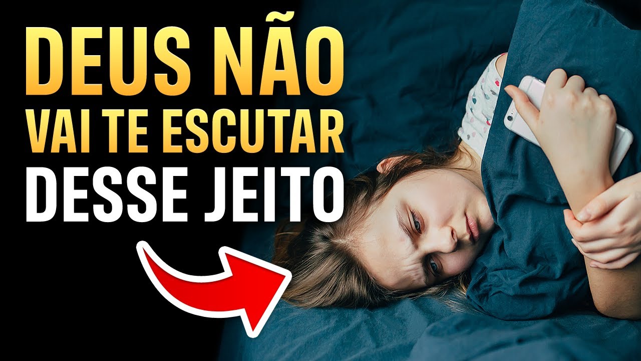 O MAIOR ERRO QUE COMETEMOS AO ORAR - Nunca Mais Faça Oração Assim!