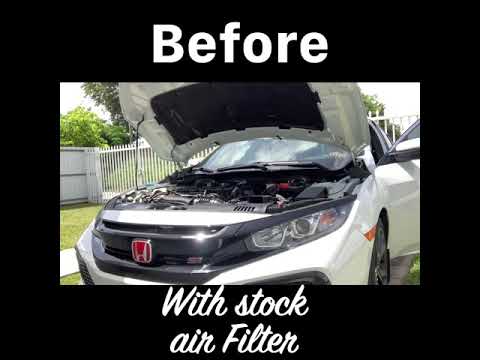 2019 Honda Civic Si K&N cold air intake