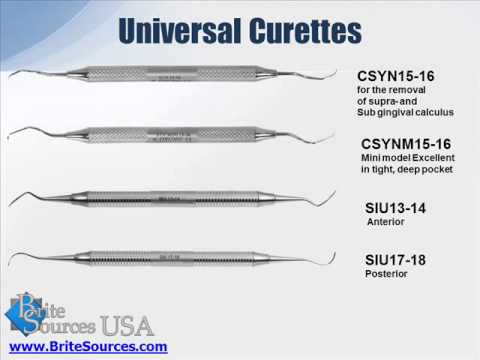 Dental Curettes - Periodontal Instruments