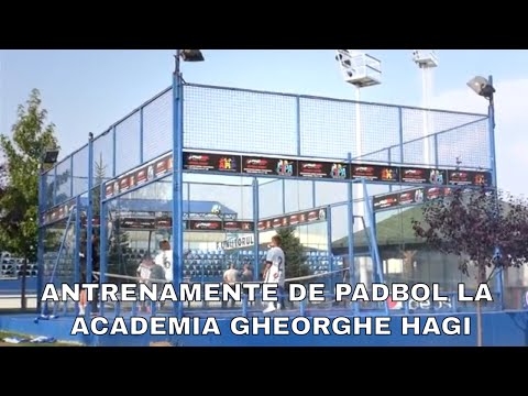 Padbol, antrenament complementar la Academia Gheorghe Hagi