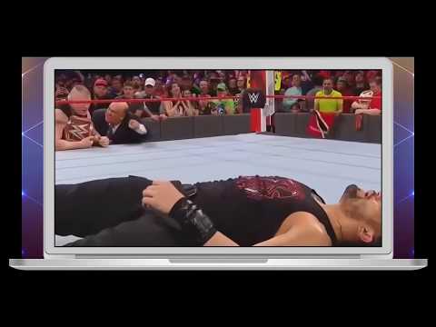 WWE Raw 2nd April 2018 Highlights HD   Roman Reigns attacked Brock Lesnar! Must Watch