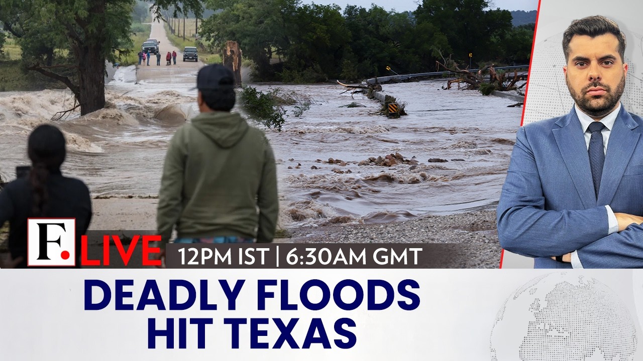 Deadly Flash Floods Batter Texas as Rescuers Race Against Rising Waters | Firstpost Live