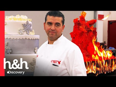 ¡Buddy es desafiado por su propio empleado! | Cake Boss | Discovery H&H