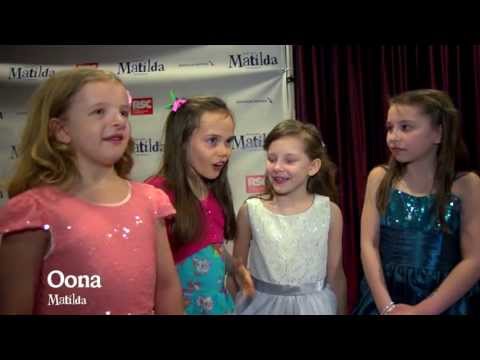 Matilda The Musical Opening Night