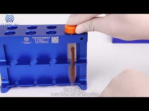 China Magnetic rack Sales Champion Carbonlinkai 4 X 15 mL Microfuge Tube Magnetic Separation Stand